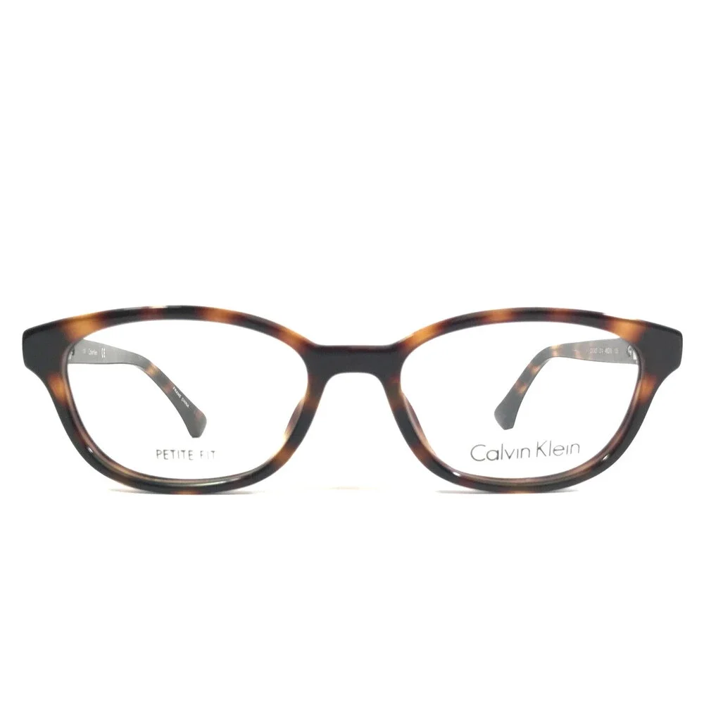 Calvin Klein Petite Eyeglasses Frames CK5927 214 Tortoise Cat Eye 48-16-135
